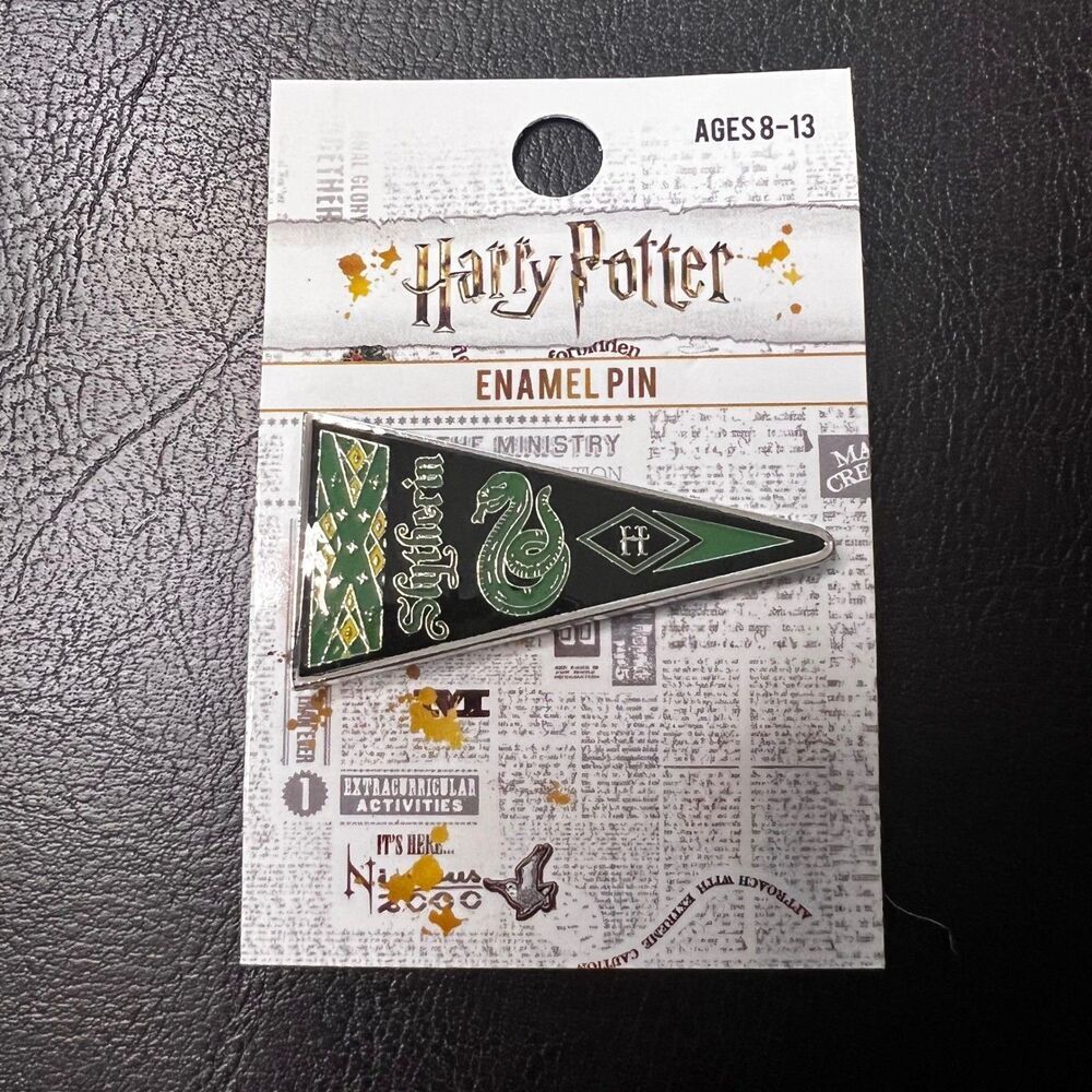 Harry Potter Slytherin Enamel Pin Loungefly Ages 8-13